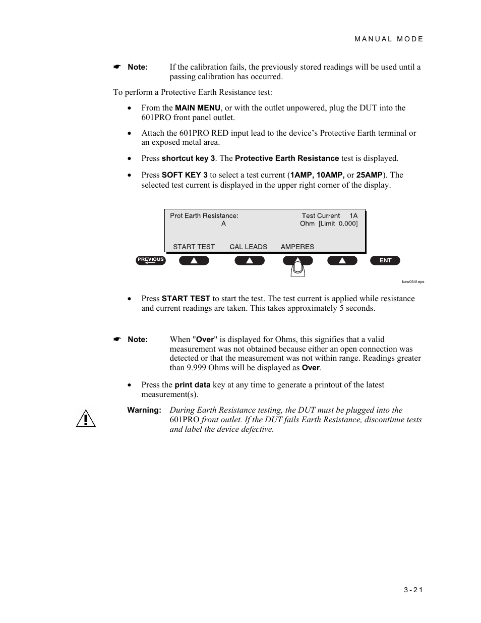 Fluke Biomedical 601PRO XL User Manual | Page 61 / 186