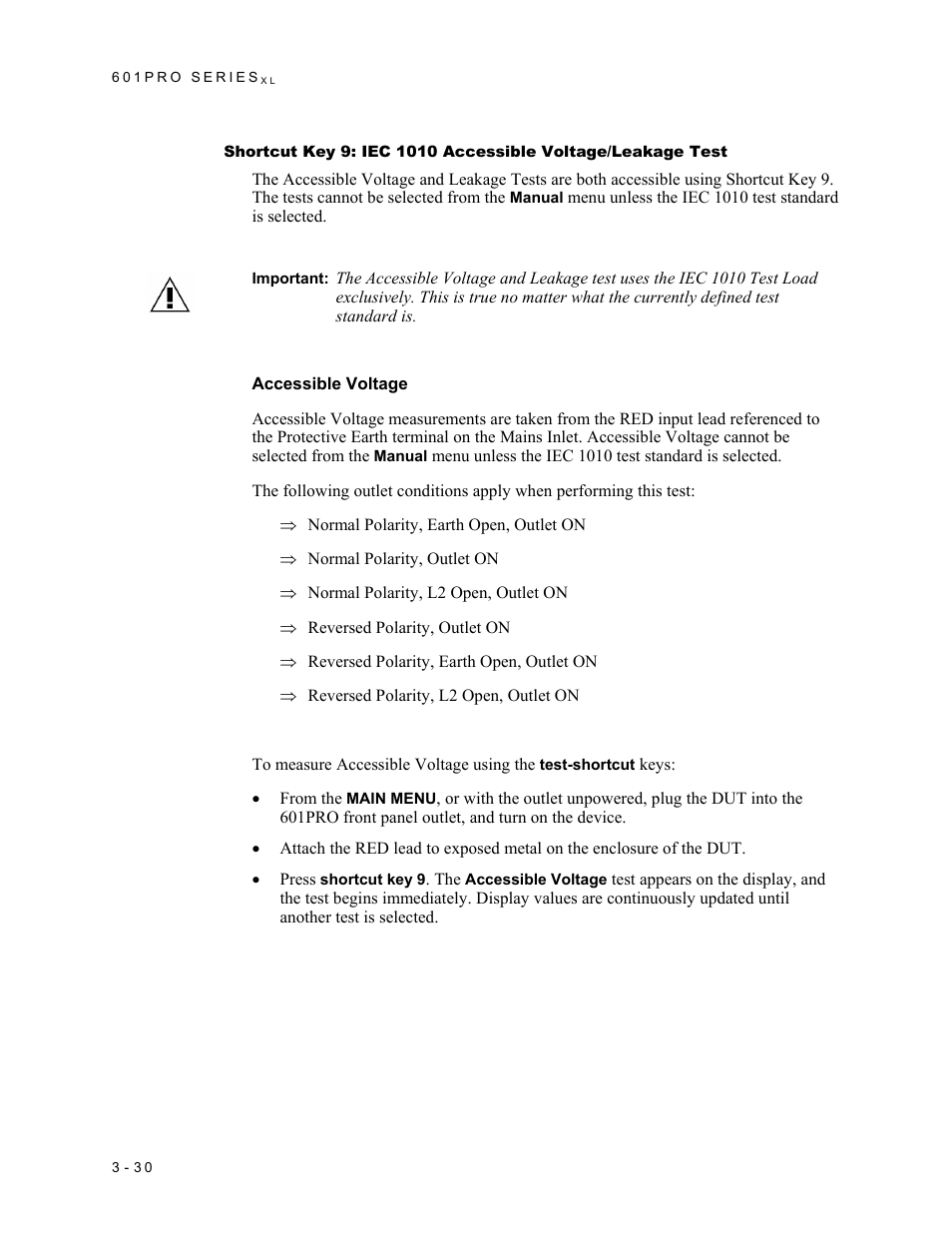 Fluke Biomedical 601PRO XL User Manual | Page 70 / 186