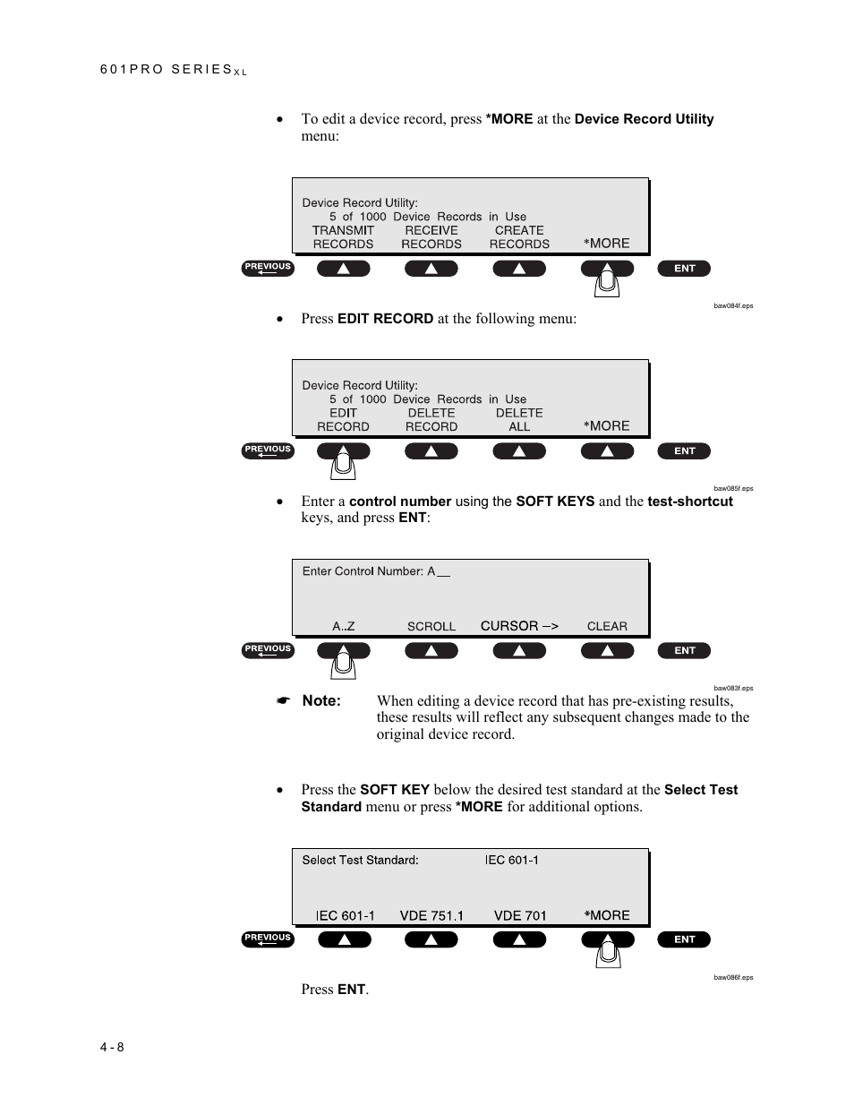 Fluke Biomedical 601PRO XL User Manual | Page 88 / 186