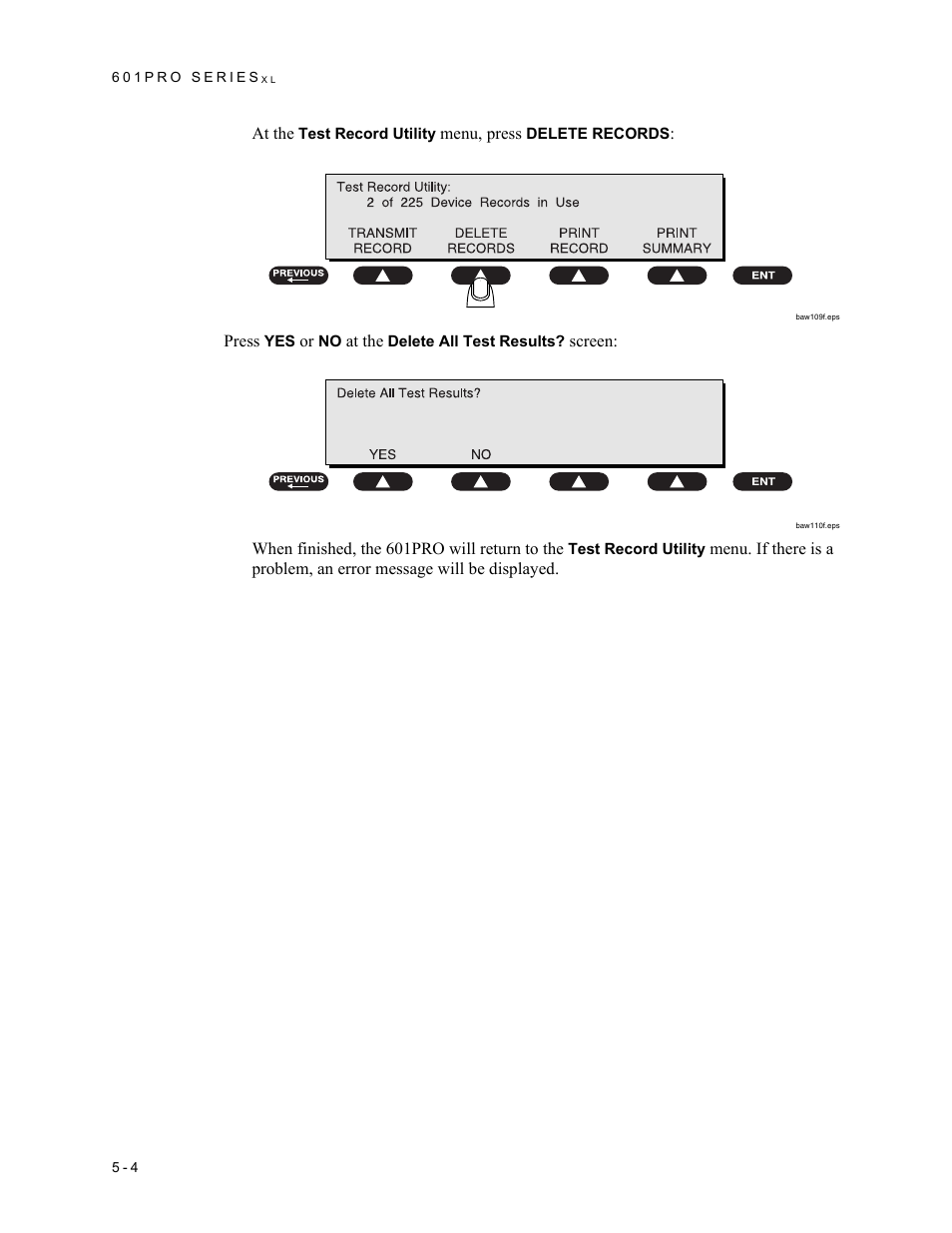 Fluke Biomedical 601PRO XL User Manual | Page 98 / 186