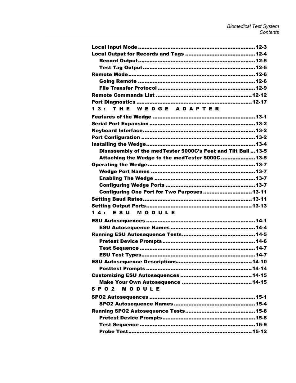 Fluke Biomedical medTester 5000C User Manual | Page 11 / 292