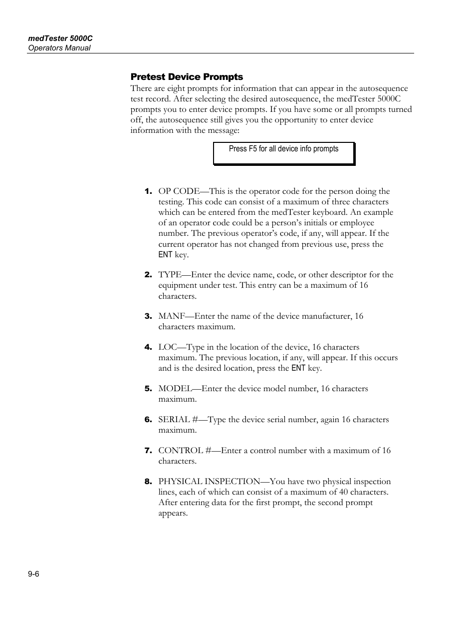Fluke Biomedical medTester 5000C User Manual | Page 130 / 292