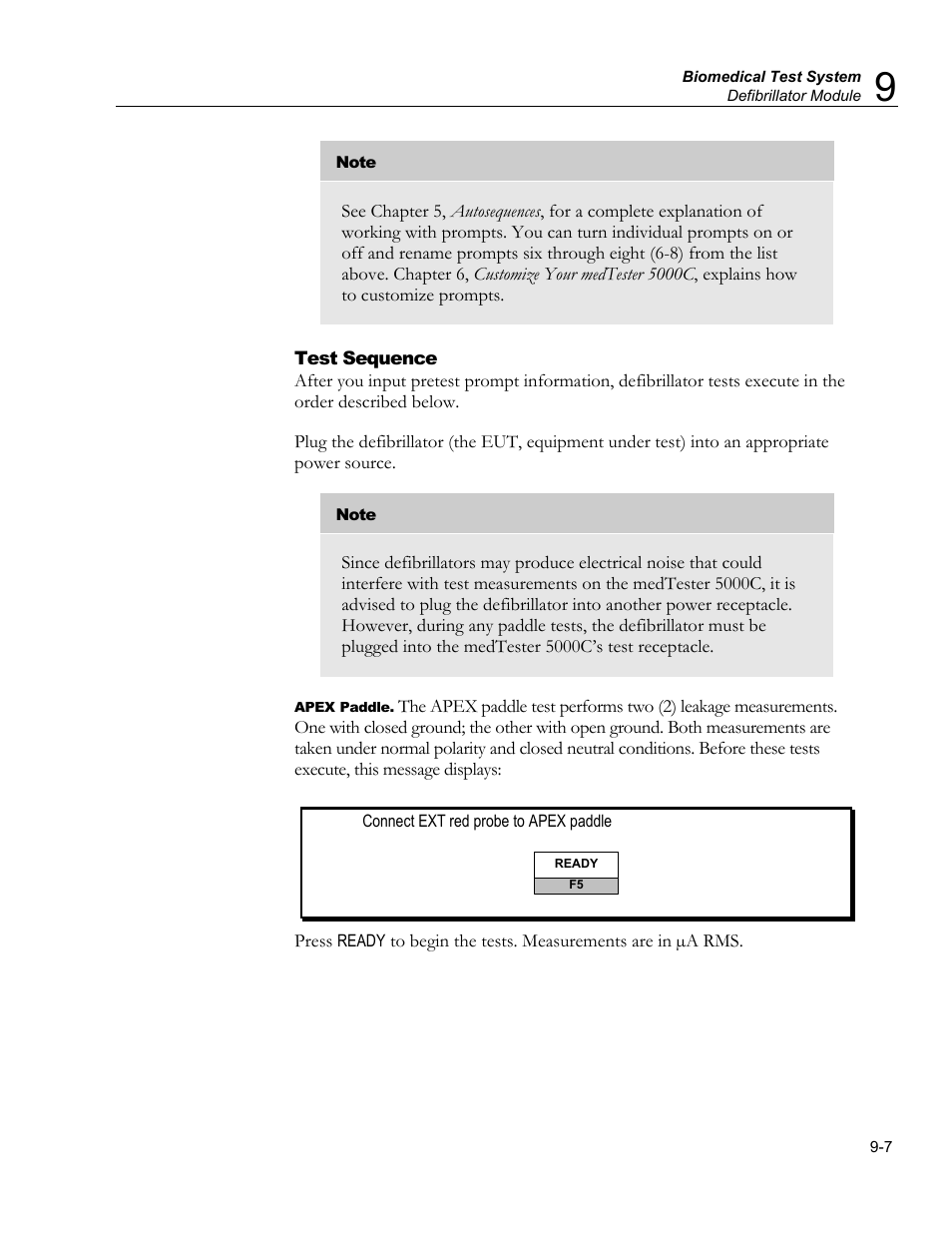 Fluke Biomedical medTester 5000C User Manual | Page 131 / 292