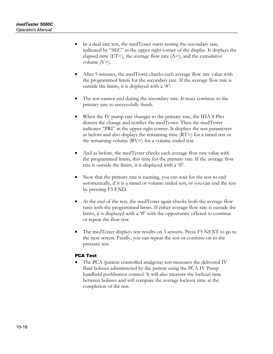 Fluke Biomedical medTester 5000C User Manual | Page 154 / 292