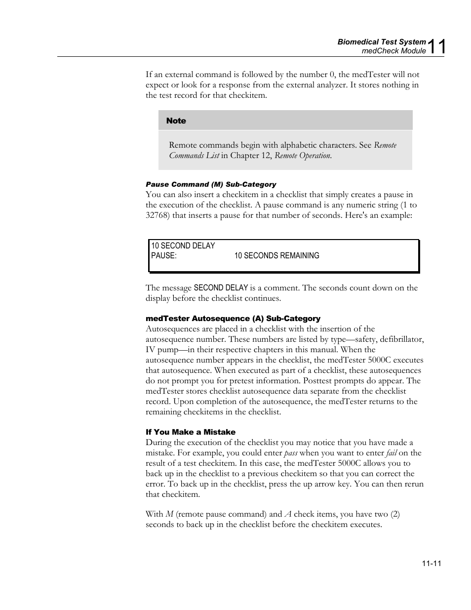 Remote operation, Local versus remote mode, Communicating through medtester serial ports | Fluke Biomedical medTester 5000C User Manual | Page 175 / 292
