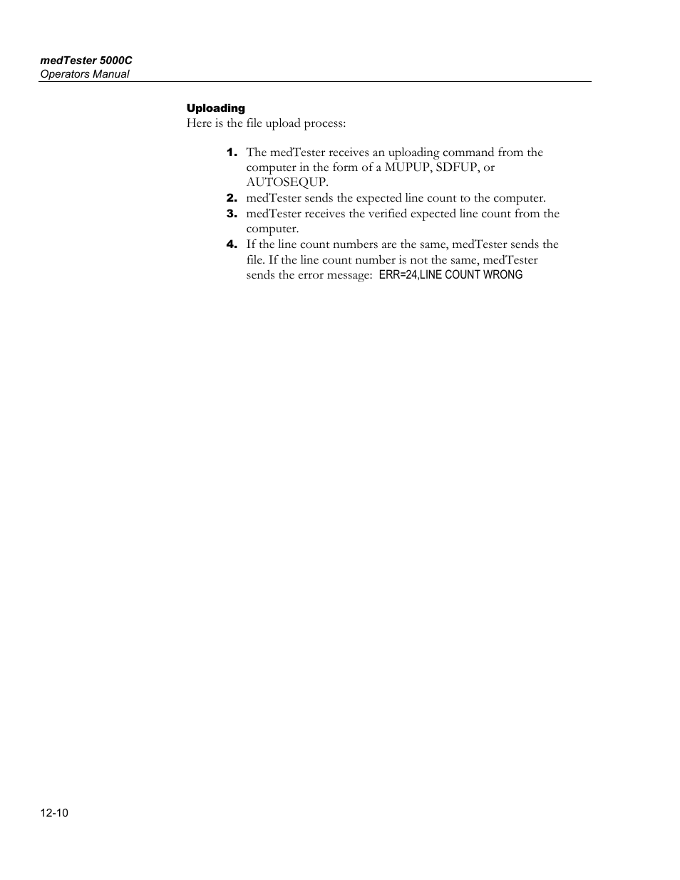 Fluke Biomedical medTester 5000C User Manual | Page 188 / 292
