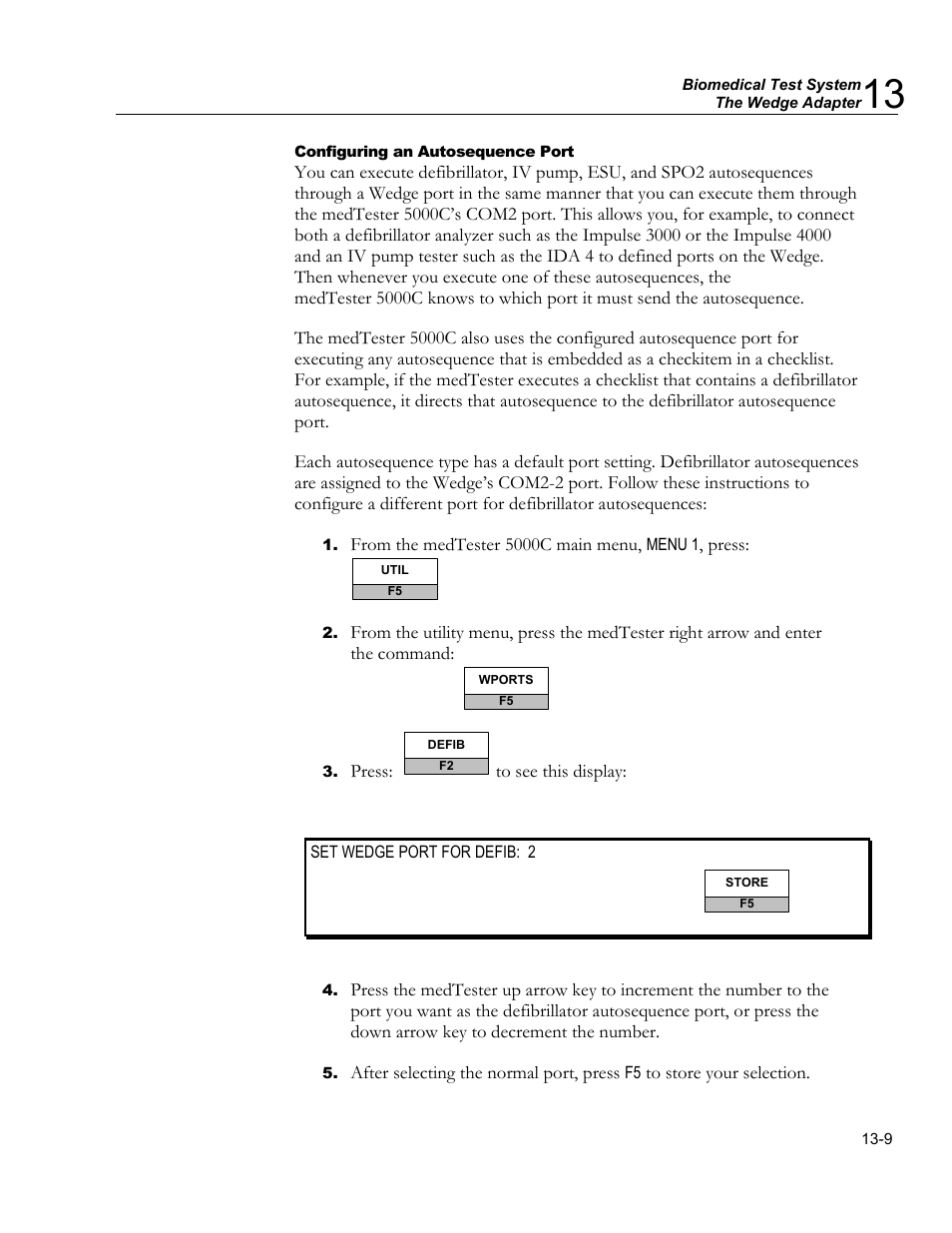 Setting output ports | Fluke Biomedical medTester 5000C User Manual | Page 205 / 292