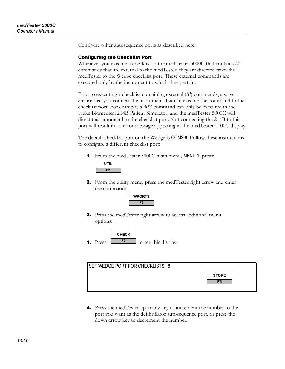 Fluke Biomedical medTester 5000C User Manual | Page 206 / 292