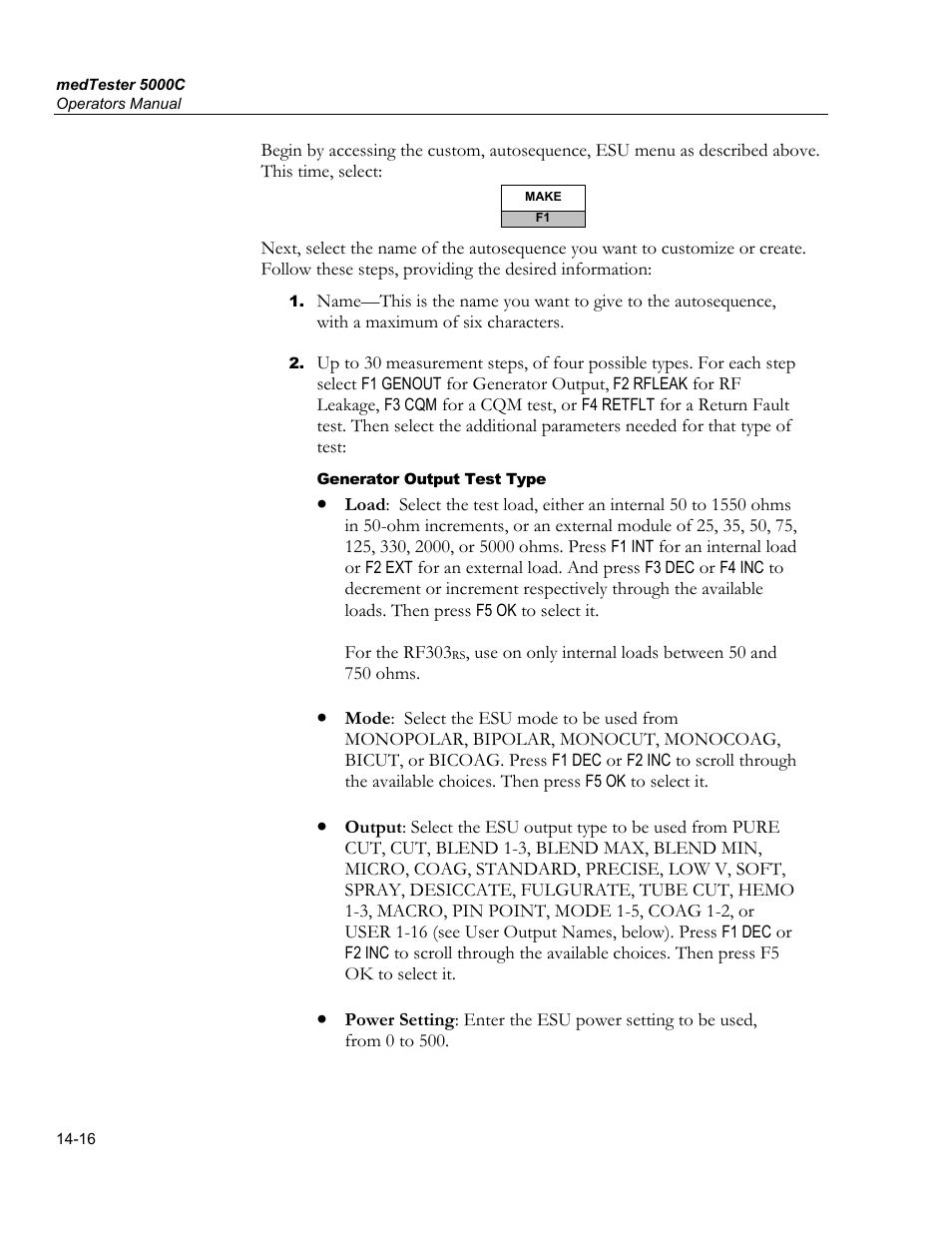 Spo2 module, Spo2 autosequences | Fluke Biomedical medTester 5000C User Manual | Page 226 / 292