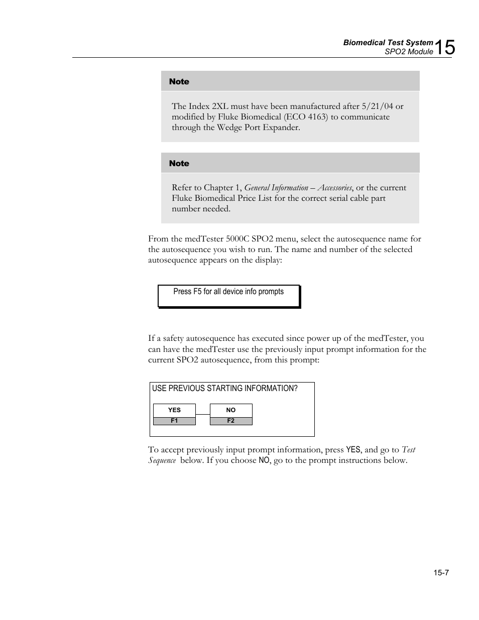 Spo2 alarm test, Rate alarm test, Asystole test | Amplitude test | Fluke Biomedical medTester 5000C User Manual | Page 235 / 292