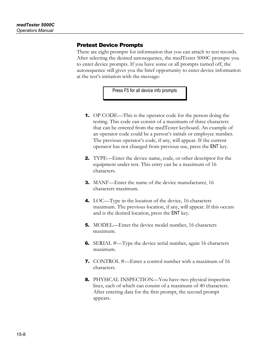 Probe test | Fluke Biomedical medTester 5000C User Manual | Page 236 / 292