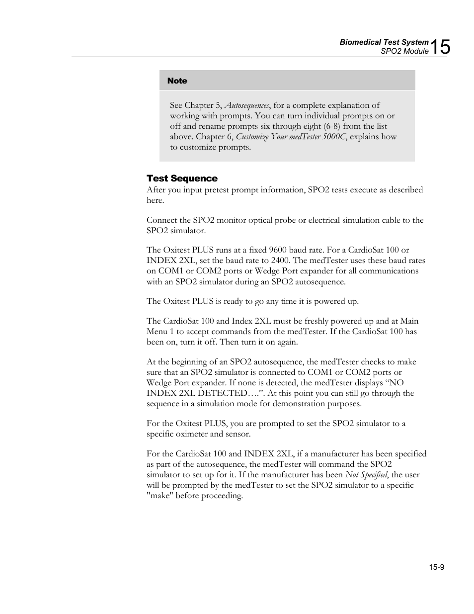 For the oxitest plus | Fluke Biomedical medTester 5000C User Manual | Page 237 / 292