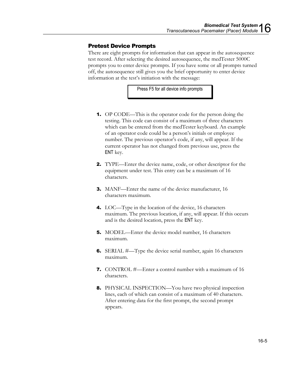 Async test, Refractory period test | Fluke Biomedical medTester 5000C User Manual | Page 261 / 292