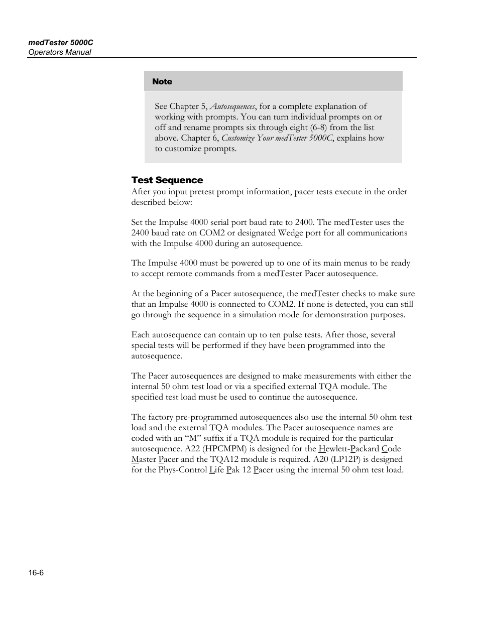 Fluke Biomedical medTester 5000C User Manual | Page 262 / 292