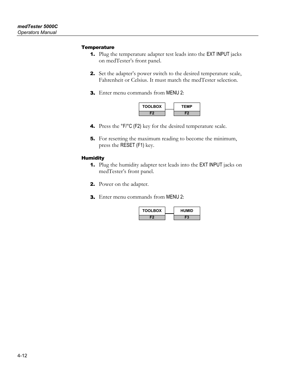 Fluke Biomedical medTester 5000C User Manual | Page 58 / 292