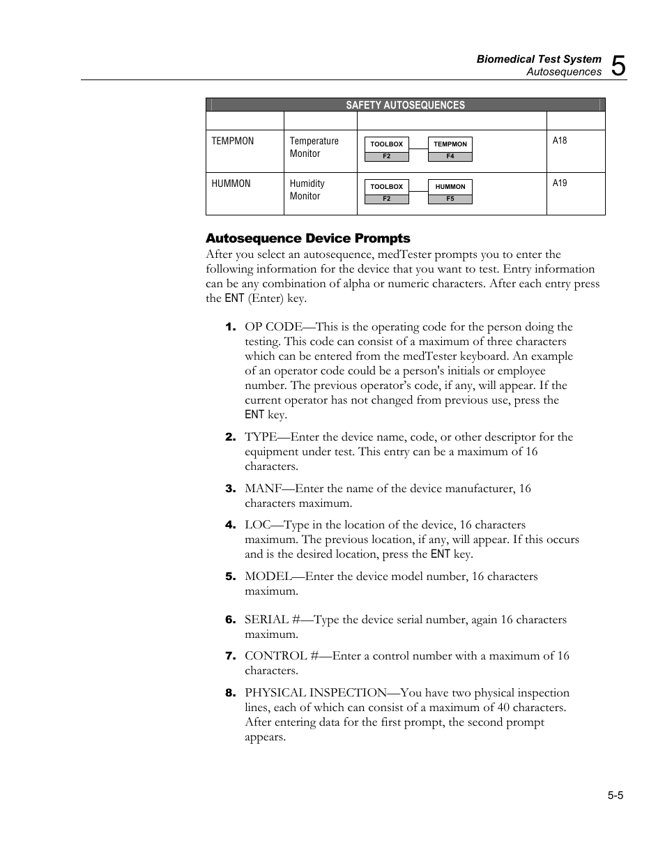 Leakage current measurements, Equipment current measurement | Fluke Biomedical medTester 5000C User Manual | Page 75 / 292