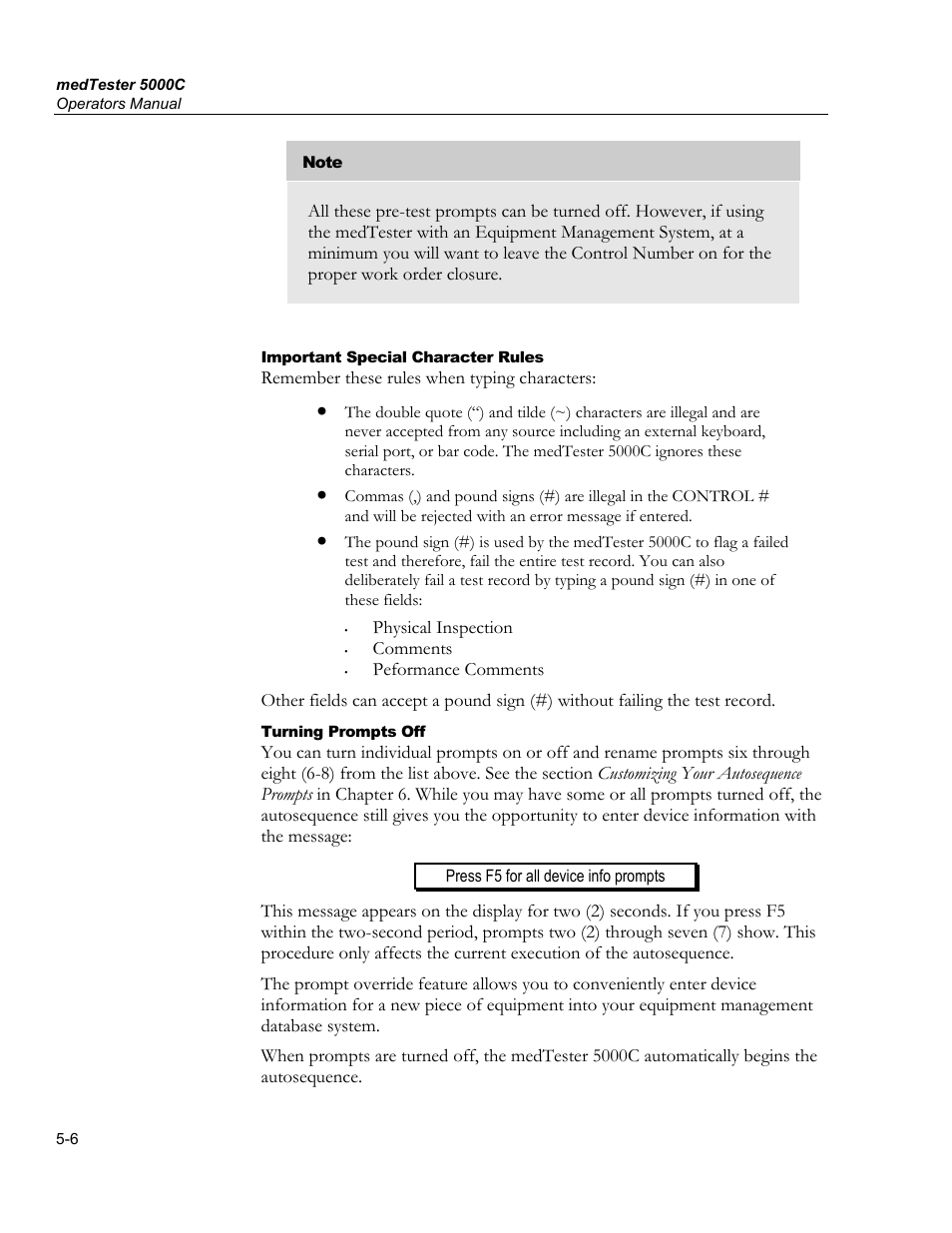 Ecg performance waveforms | Fluke Biomedical medTester 5000C User Manual | Page 76 / 292