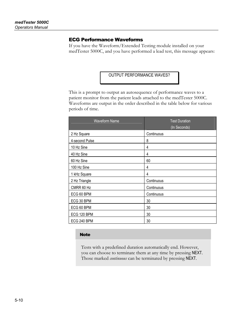 To set up and connect a label printer, Selecting a label printer | Fluke Biomedical medTester 5000C User Manual | Page 80 / 292