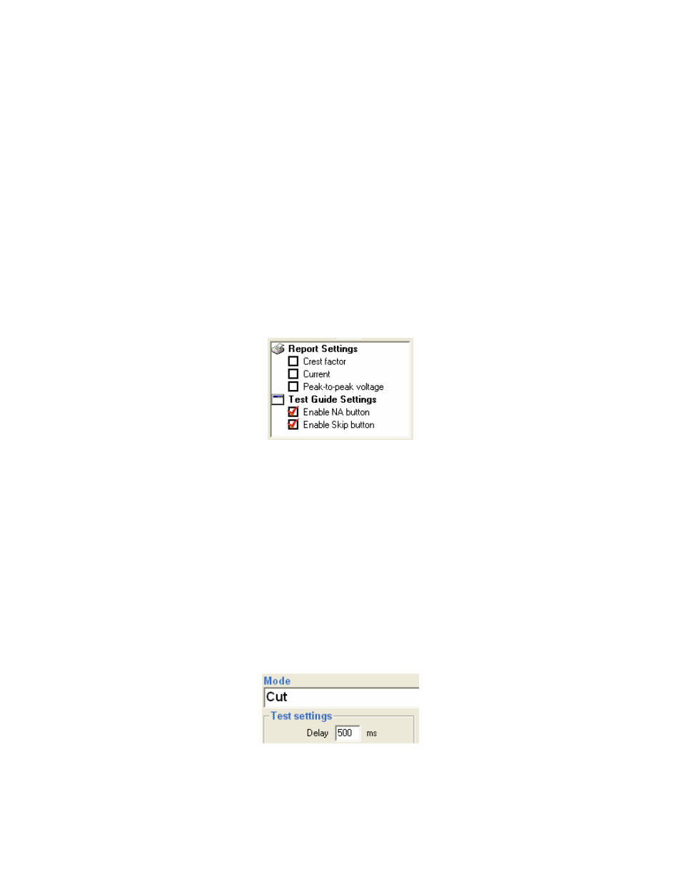 3 power distribution test element, 1 introduction, 2 custom setup | Fluke Biomedical Ansur QA-ES plug-in Version 1.4.4 User Manual | Page 5 / 18