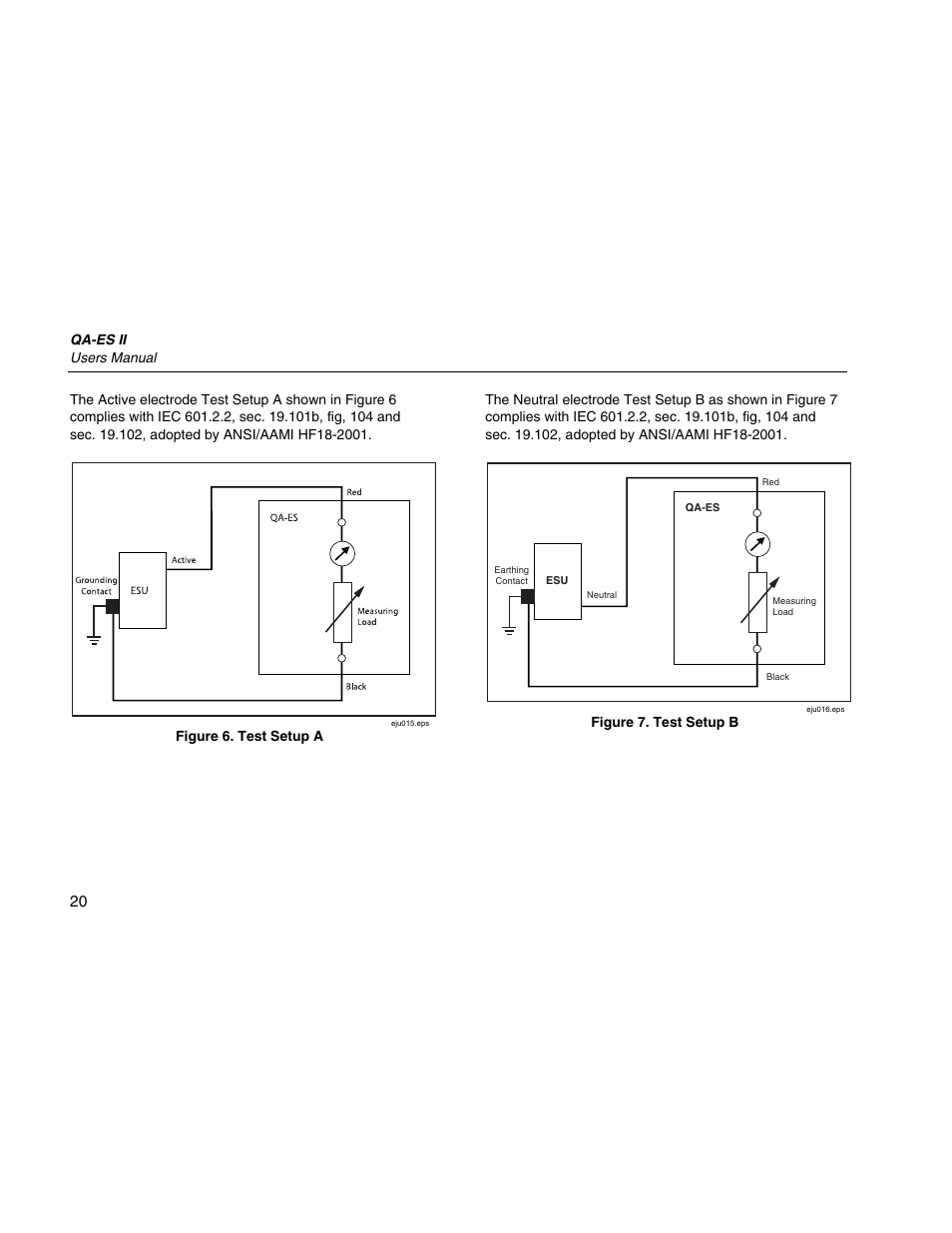 Fluke Biomedical QA-ES II User Manual | Page 30 / 34