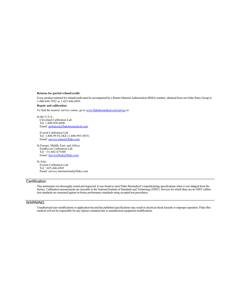 Fluke Biomedical QA-ES II User Manual | Page 5 / 34