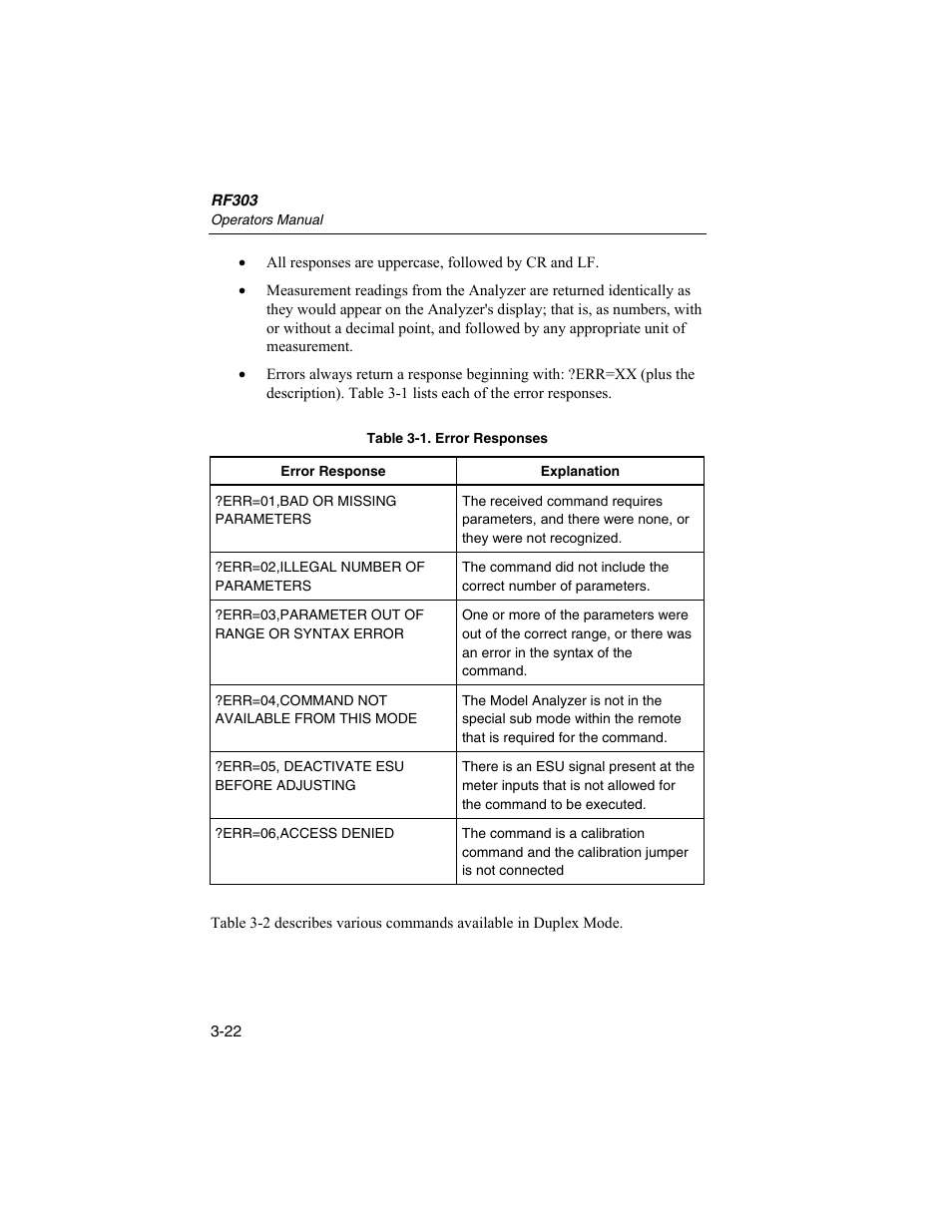 Fluke Biomedical RF303 User Manual | Page 58 / 70