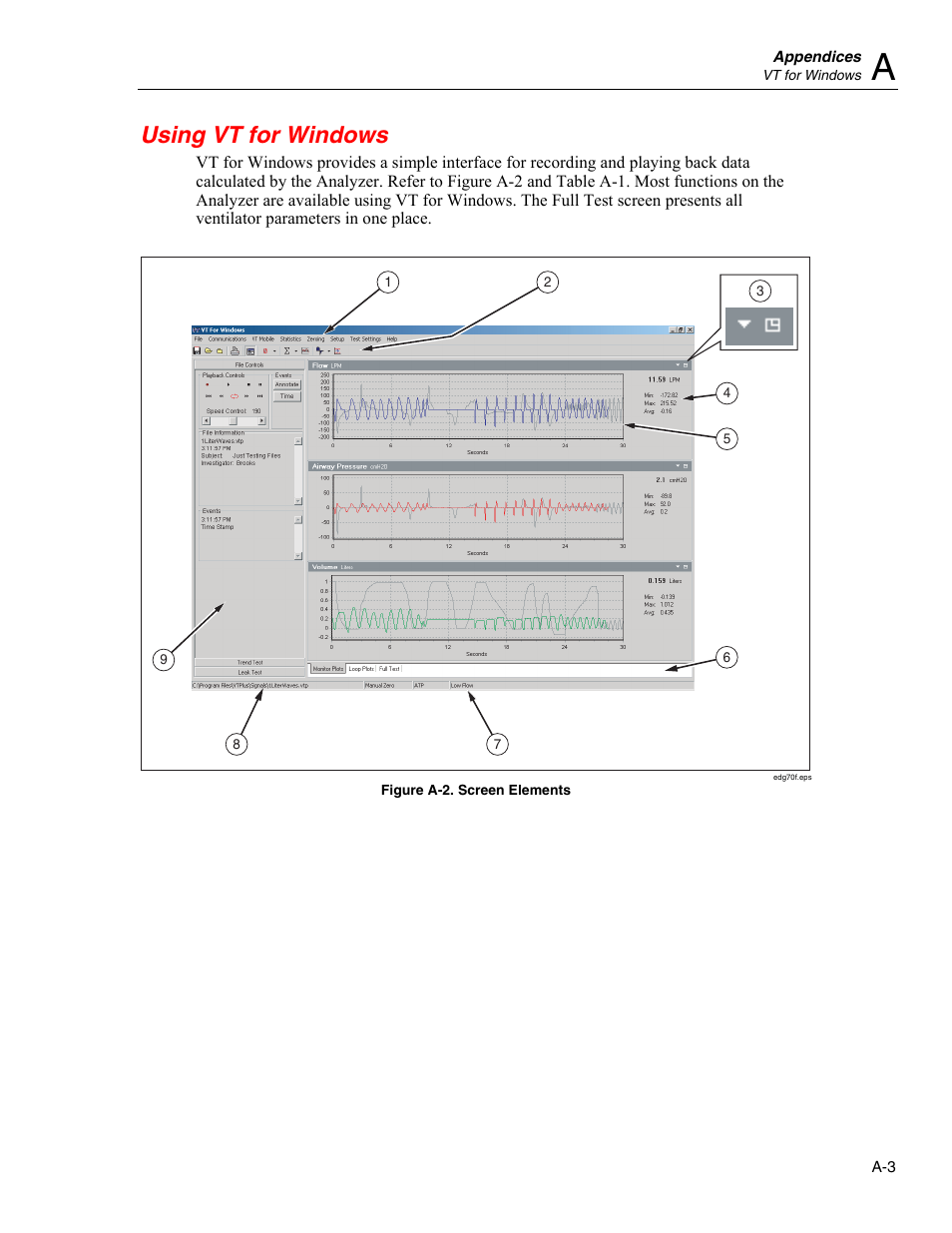 Using vt for windows | Fluke Biomedical VT Mobile User Manual | Page 69 / 104