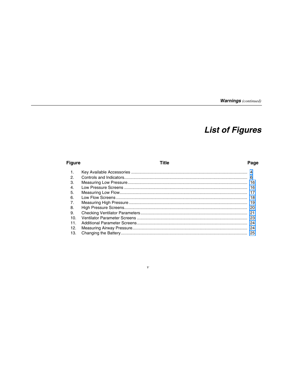 List of figures | Fluke Biomedical VT Mobile Getting Started User Manual | Page 7 / 44