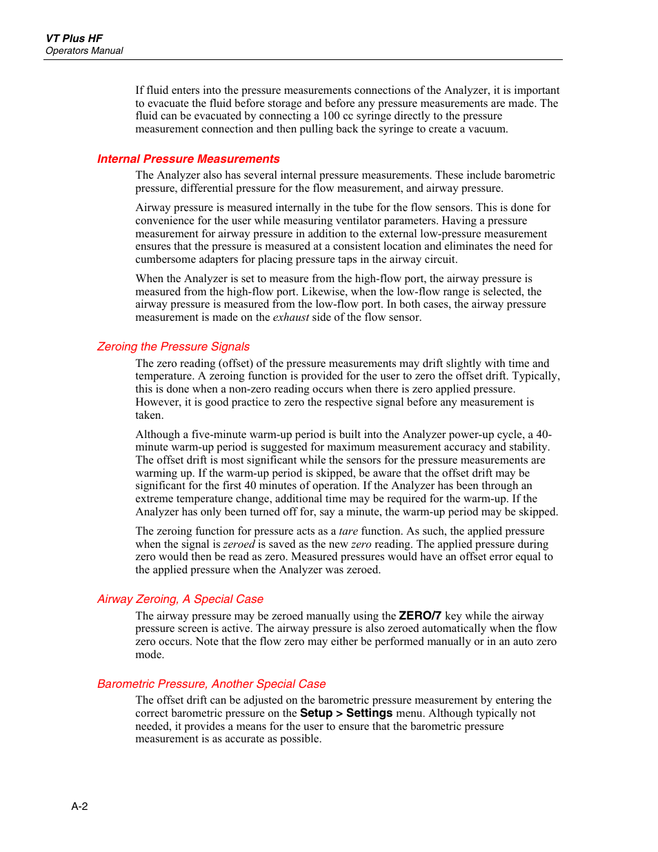 Fluke Biomedical VT Plus HF User Manual | Page 128 / 142