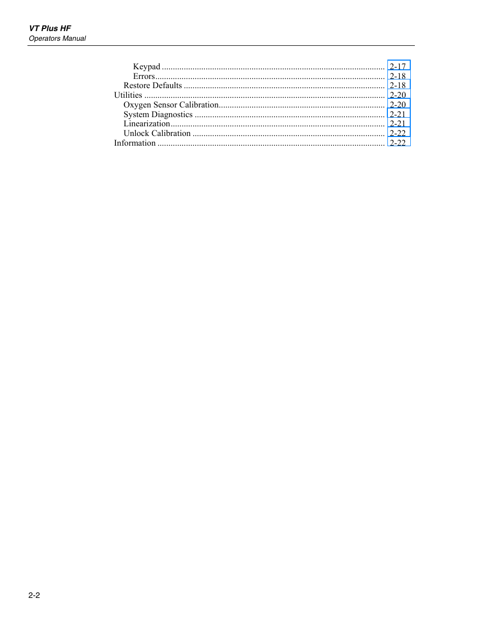 Fluke Biomedical VT Plus HF User Manual | Page 30 / 142