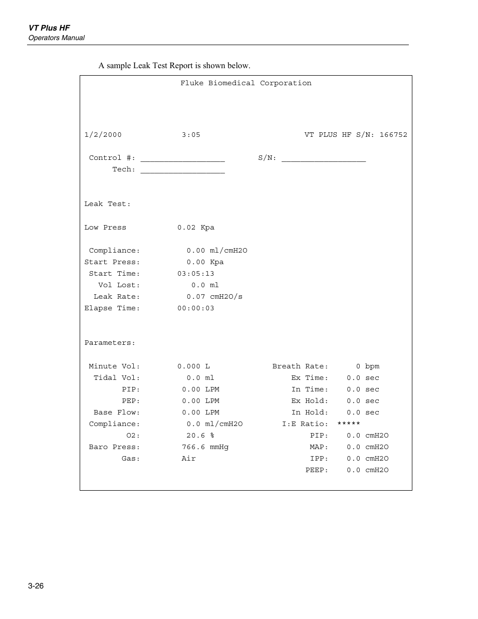 Fluke Biomedical VT Plus HF User Manual | Page 76 / 142
