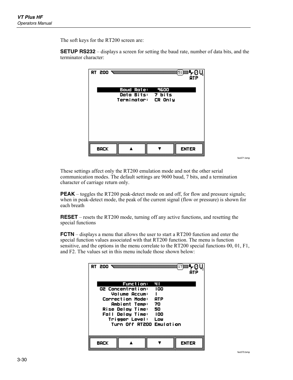 Fluke Biomedical VT Plus HF User Manual | Page 80 / 142