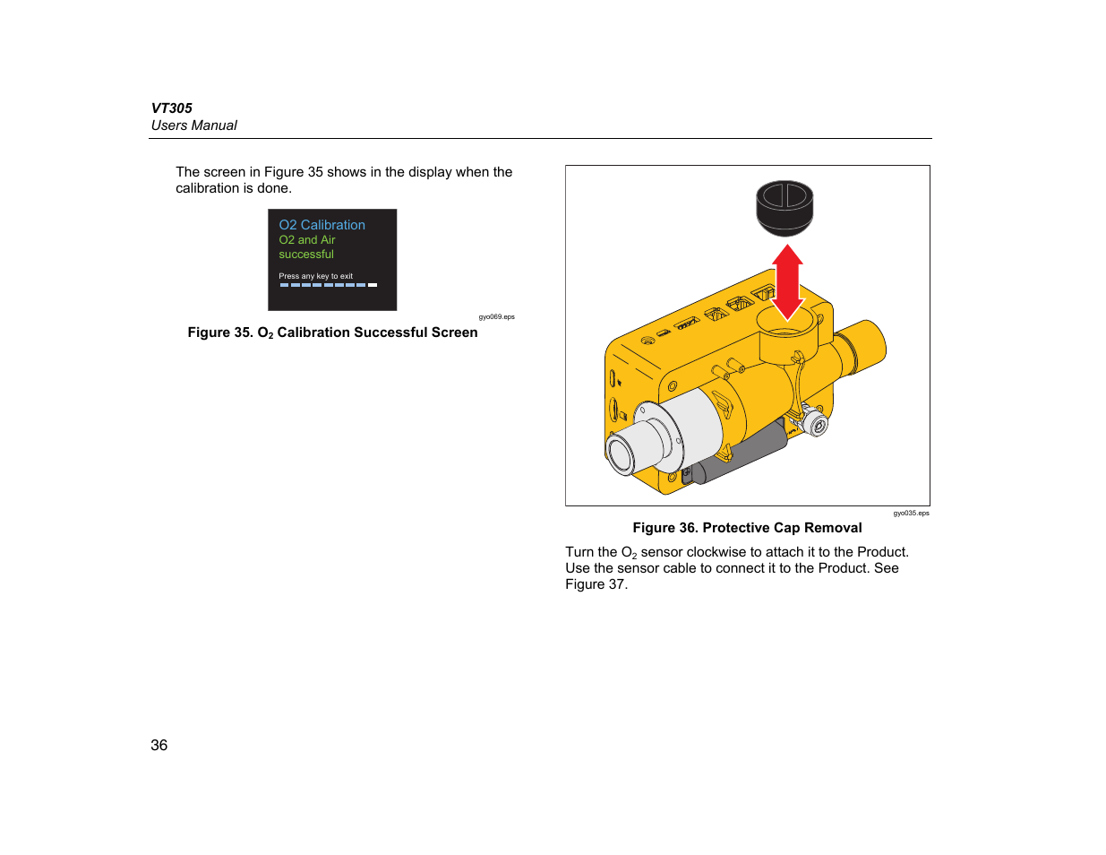 Fluke Biomedical VT305 User Manual | Page 50 / 74