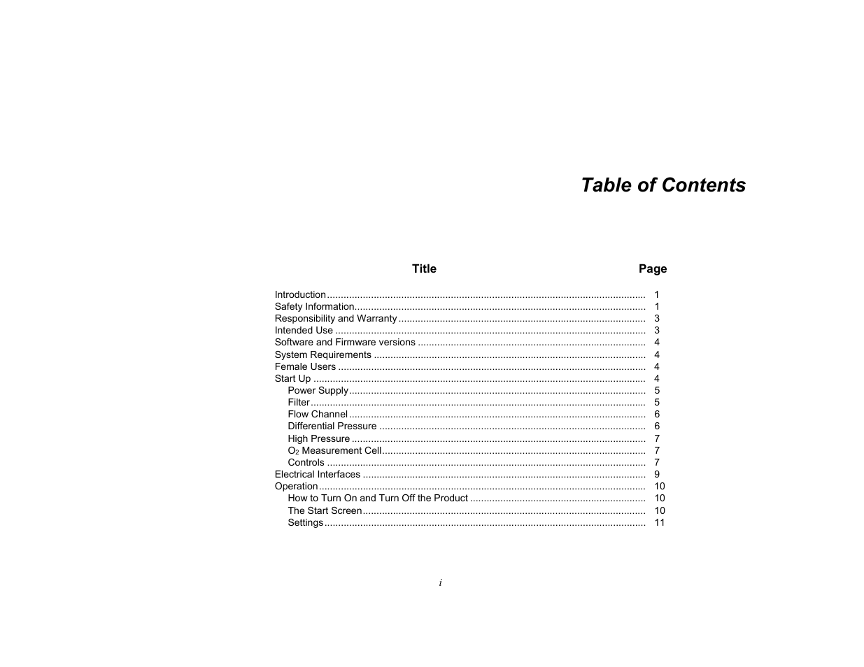 Fluke Biomedical VT305 User Manual | Page 7 / 74