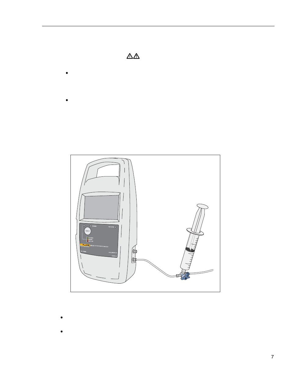Product connections, Connect infusion devices | Fluke Biomedical IDA-1S User Manual | Page 17 / 32