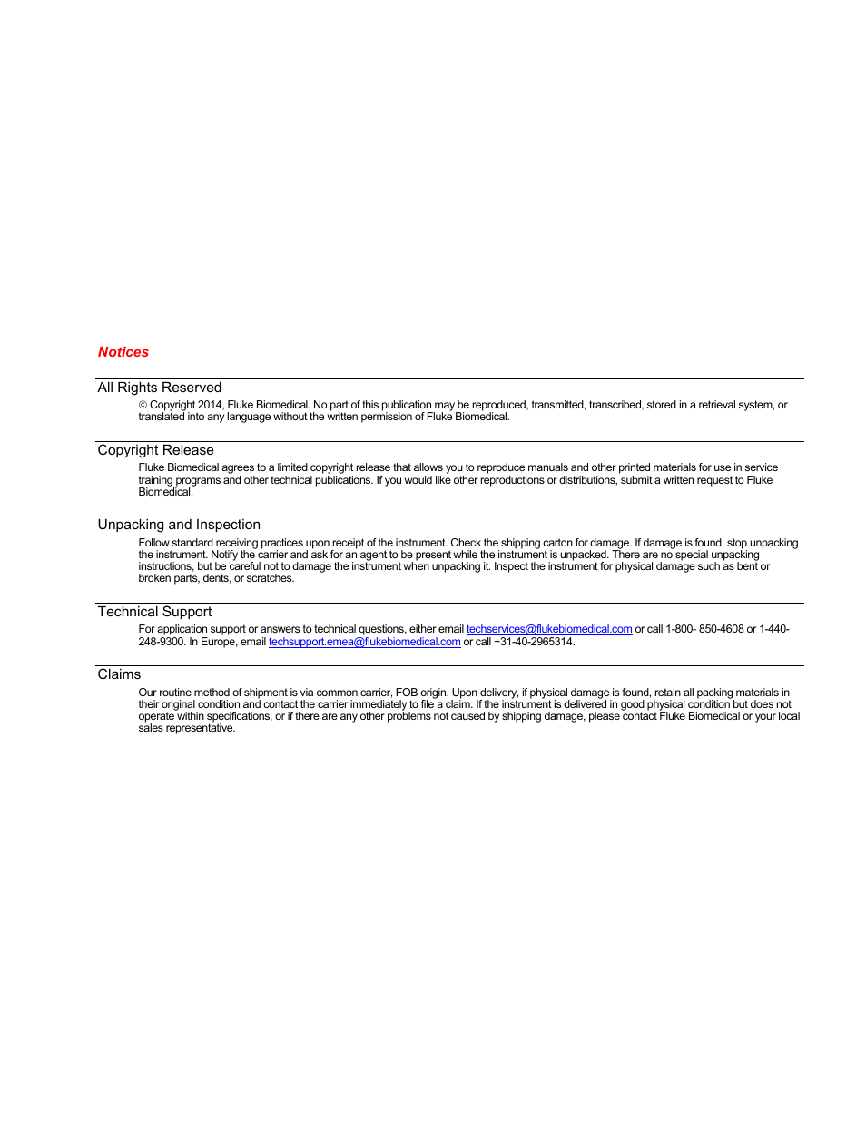 Fluke Biomedical IDA-1S Getting Started User Manual | Page 3 / 20