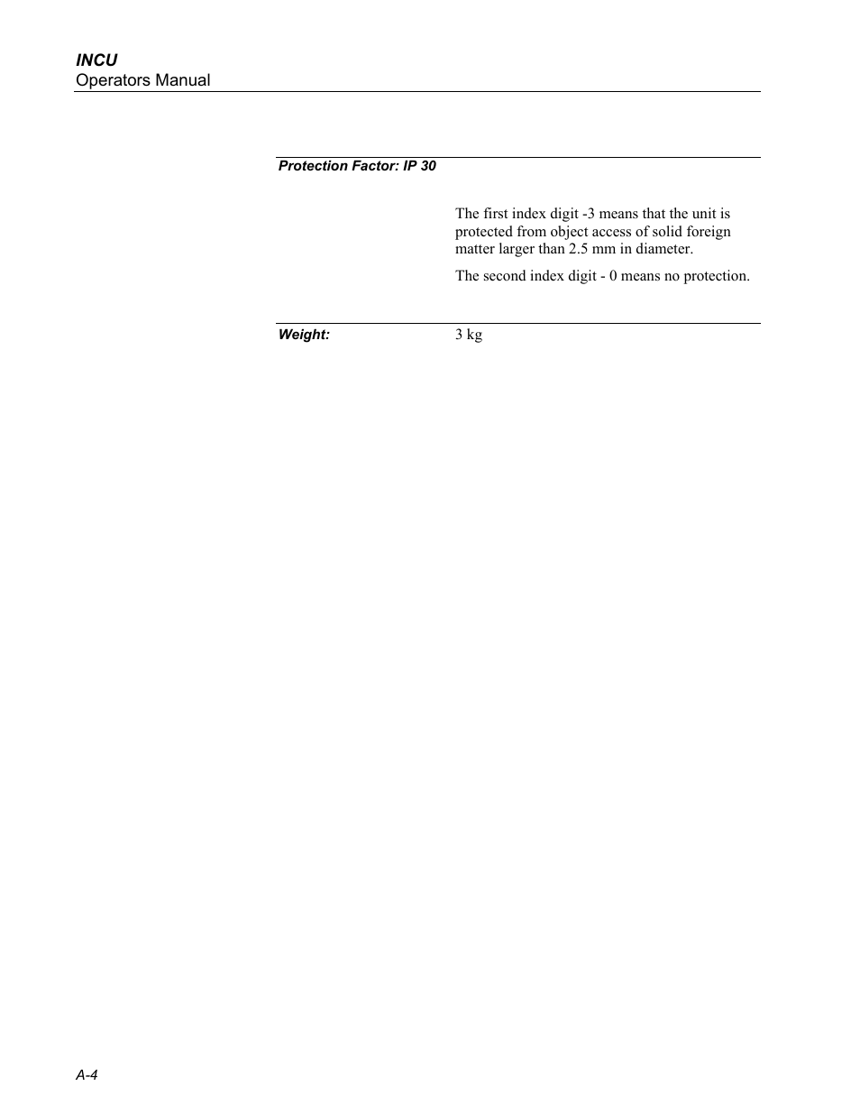 Fluke Biomedical INCU Incubator Analyzer User Manual | Page 62 / 72