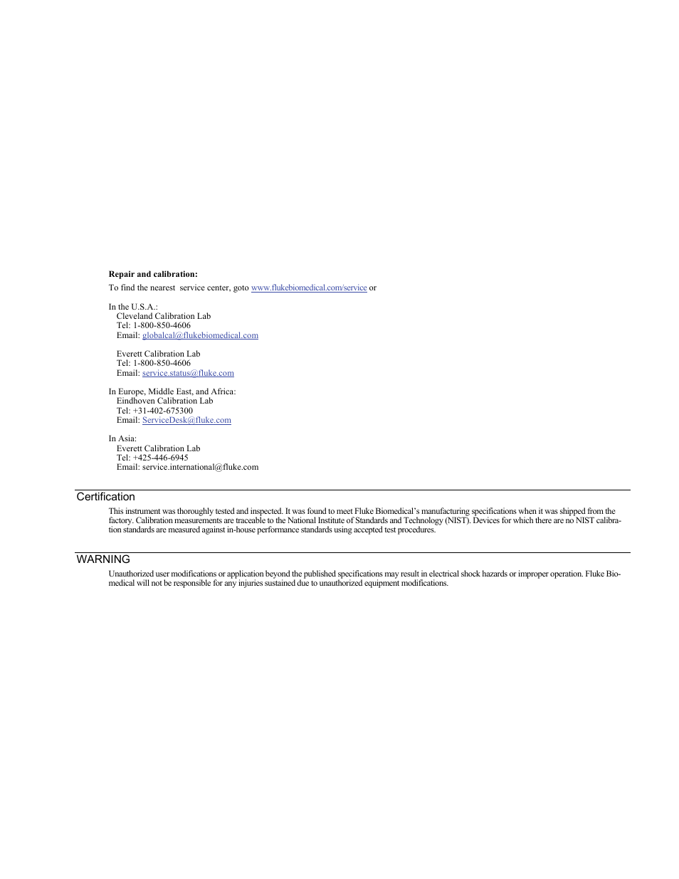 Fluke Biomedical PS320 User Manual | Page 5 / 28