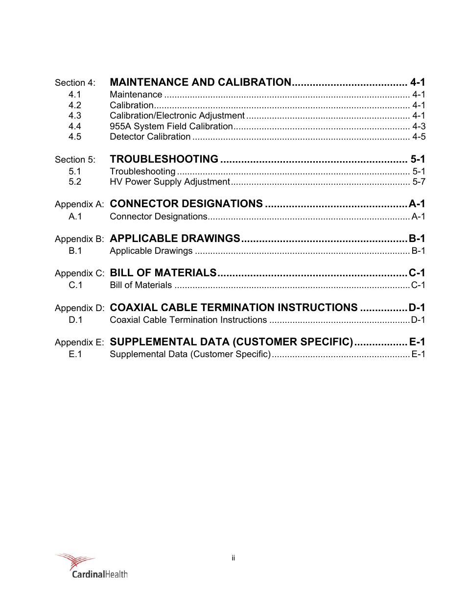 Fluke Biomedical 956A-201-M2 User Manual | Page 4 / 112
