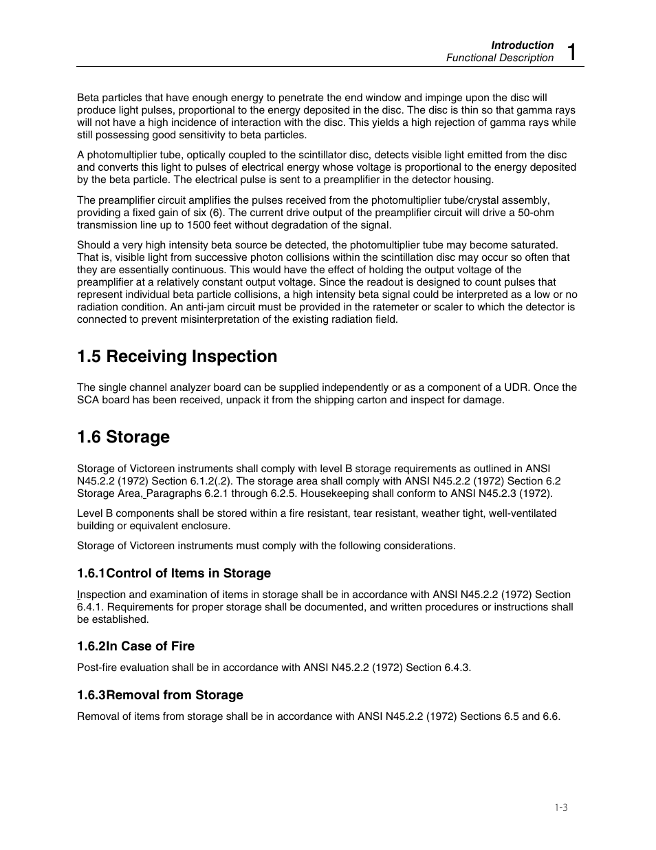 5 receiving inspection, 6 storage | Fluke Biomedical 943-25 User Manual | Page 7 / 20