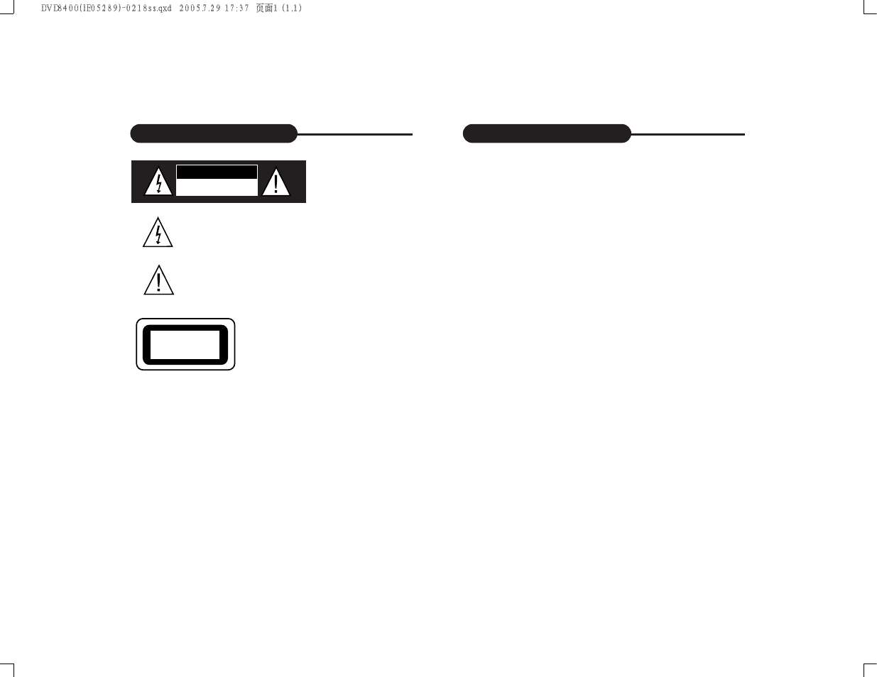 Curtis DVD8400 User Manual | Page 2 / 20