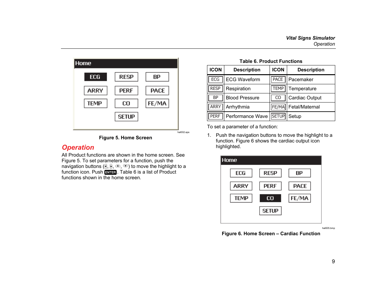 Operation | Fluke Biomedical ProSim 2 User Manual | Page 21 / 60