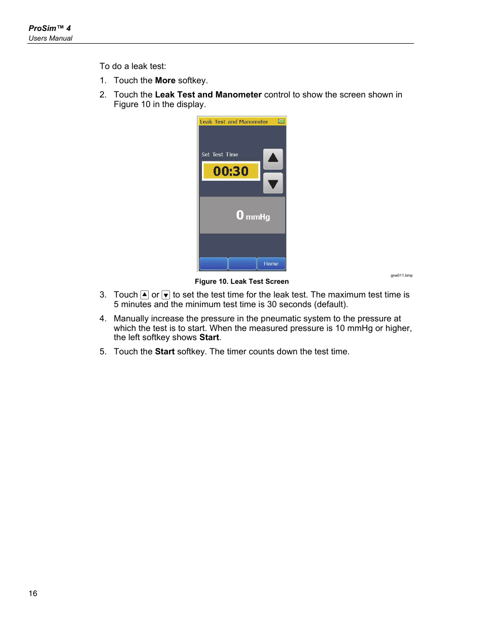 Fluke Biomedical ProSim 4 User Manual | Page 26 / 46