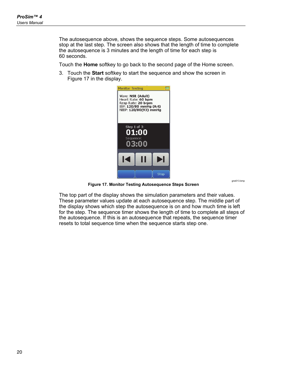 Fluke Biomedical ProSim 4 User Manual | Page 30 / 46