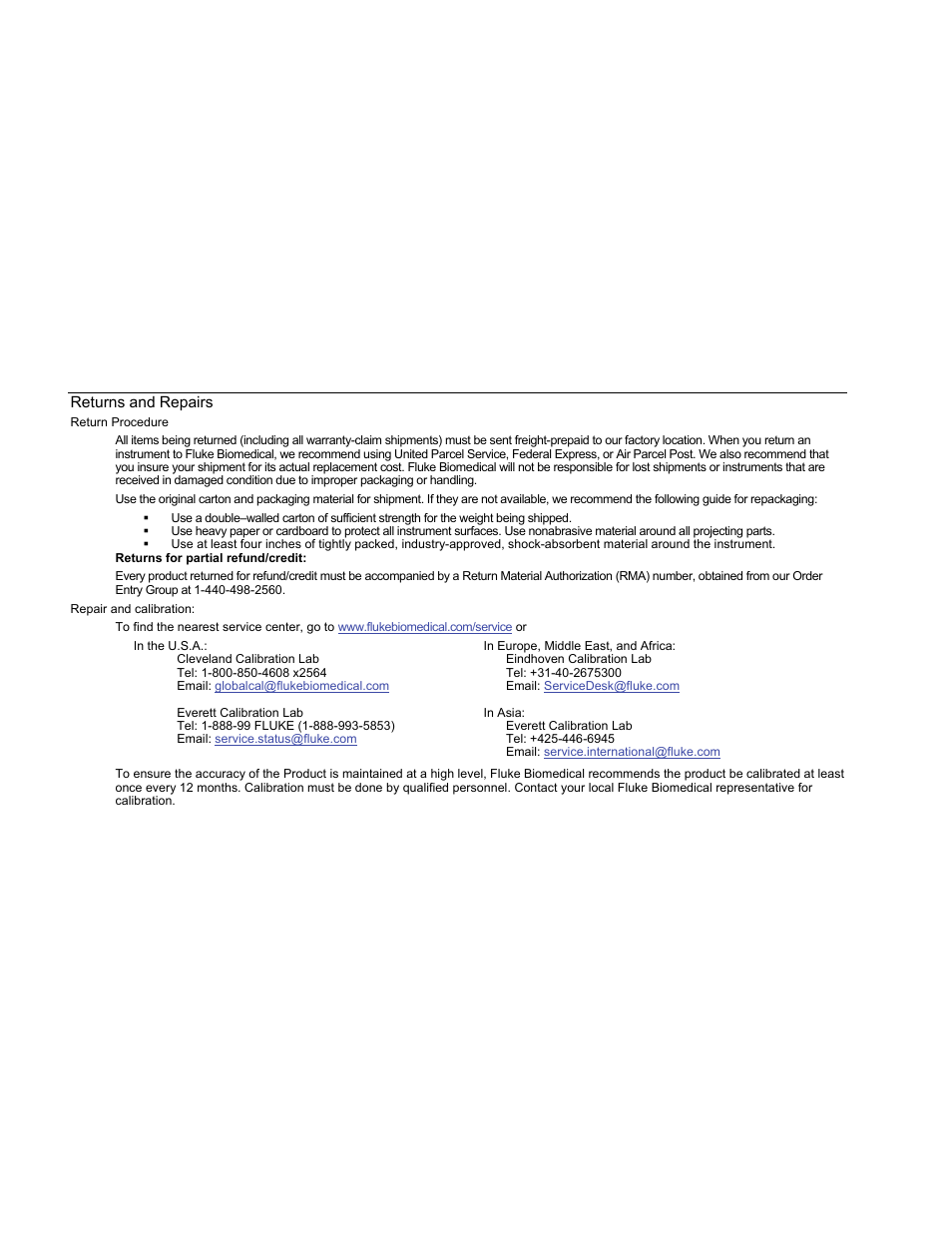 Fluke Biomedical ProSim 4 Getting Started User Manual | Page 4 / 32