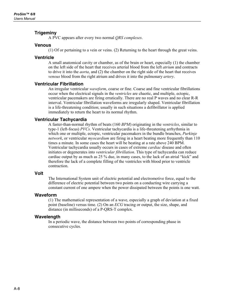 Fluke Biomedical ProSim 6 User Manual | Page 102 / 102