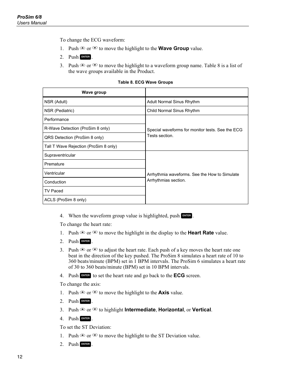 Fluke Biomedical ProSim 6 User Manual | Page 24 / 102