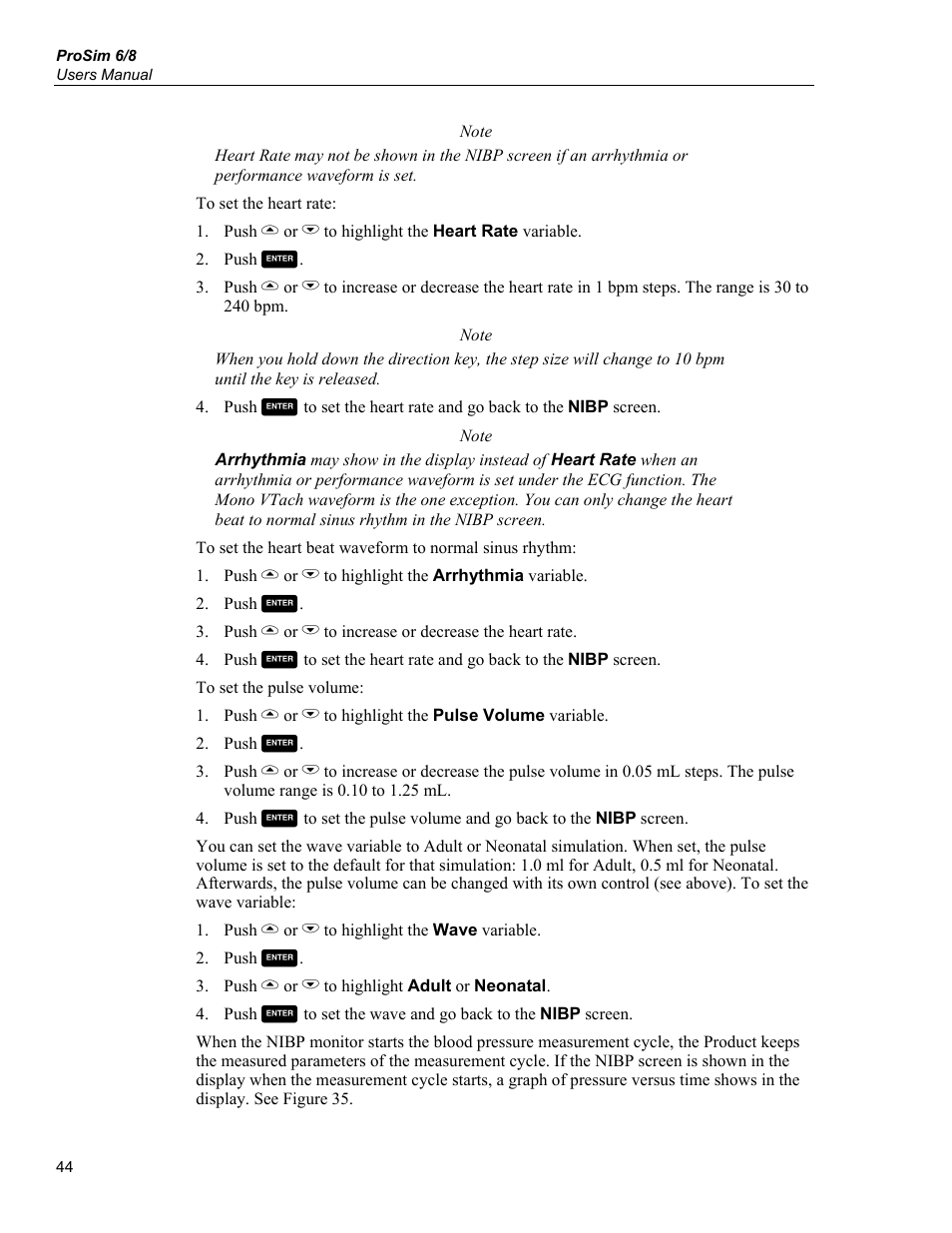 Fluke Biomedical ProSim 6 User Manual | Page 56 / 102