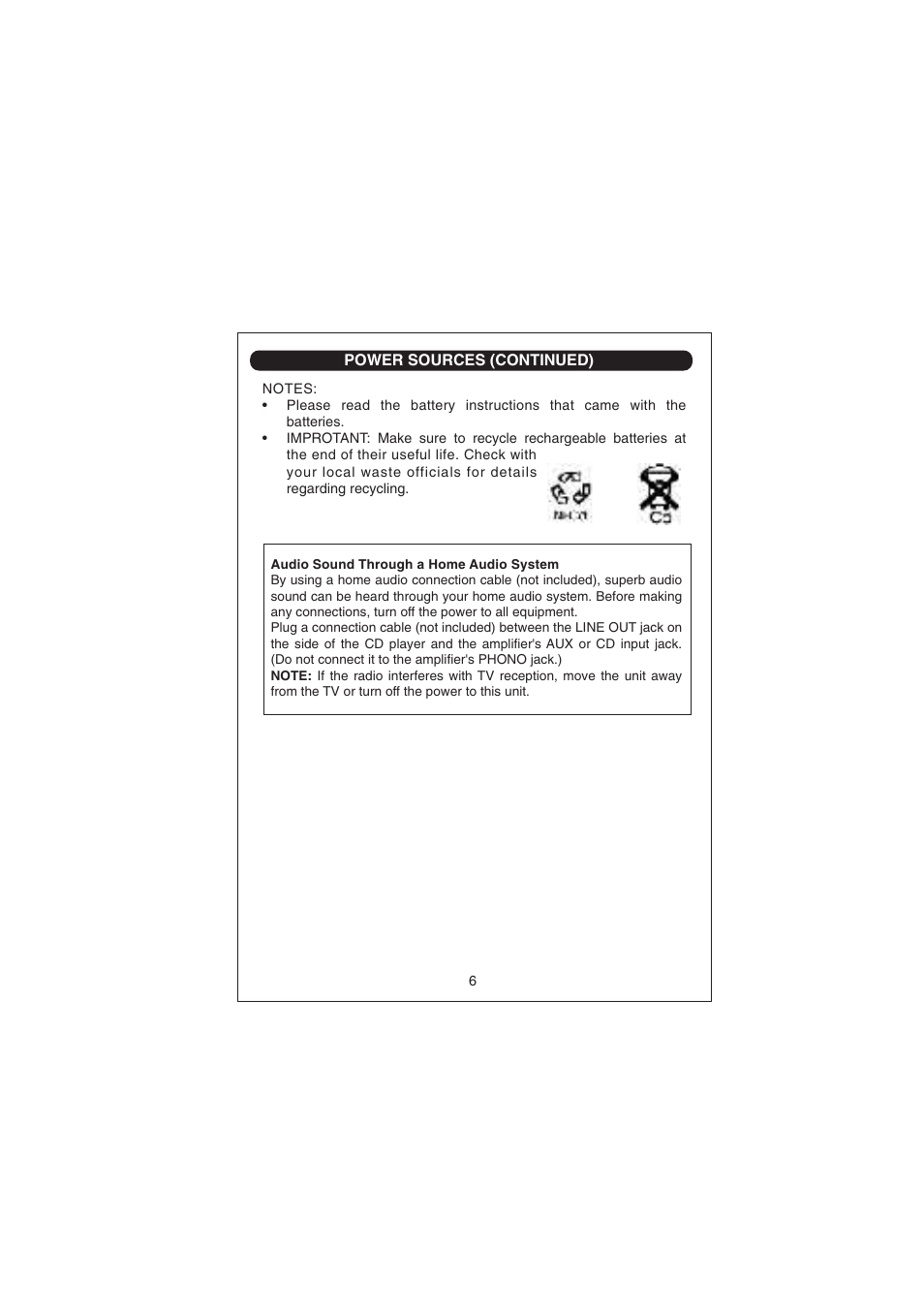 Curtis CD266 User Manual | Page 7 / 17