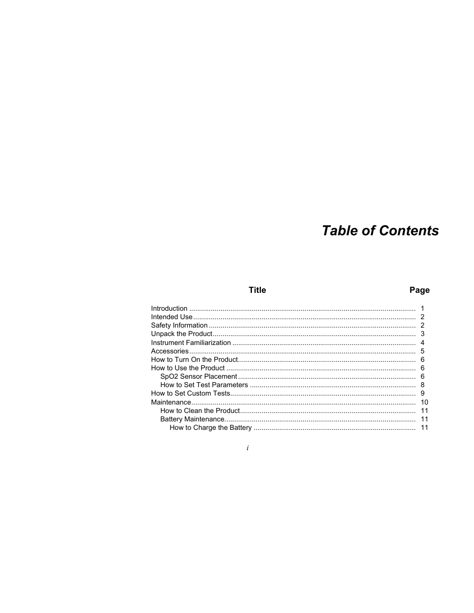 Fluke Biomedical SPOT Light User Manual | Page 7 / 28
